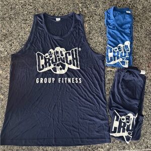 Crunch Fitness Tank Tops (Group Fitness) Lot